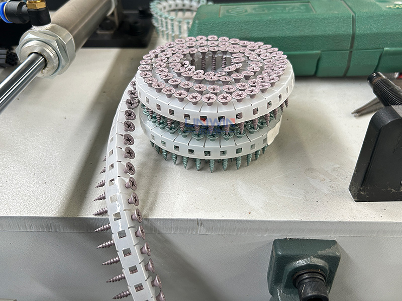 plastic strip collated screws