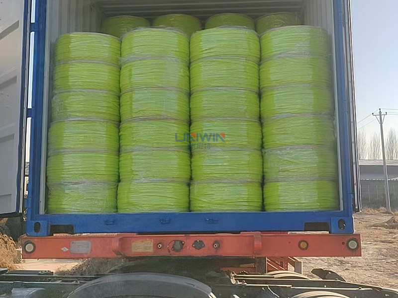 Collated Screw Plastic Strip Delivery to Belgium