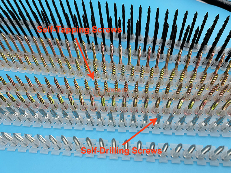 collated self-drilling self-tapping drywall screws